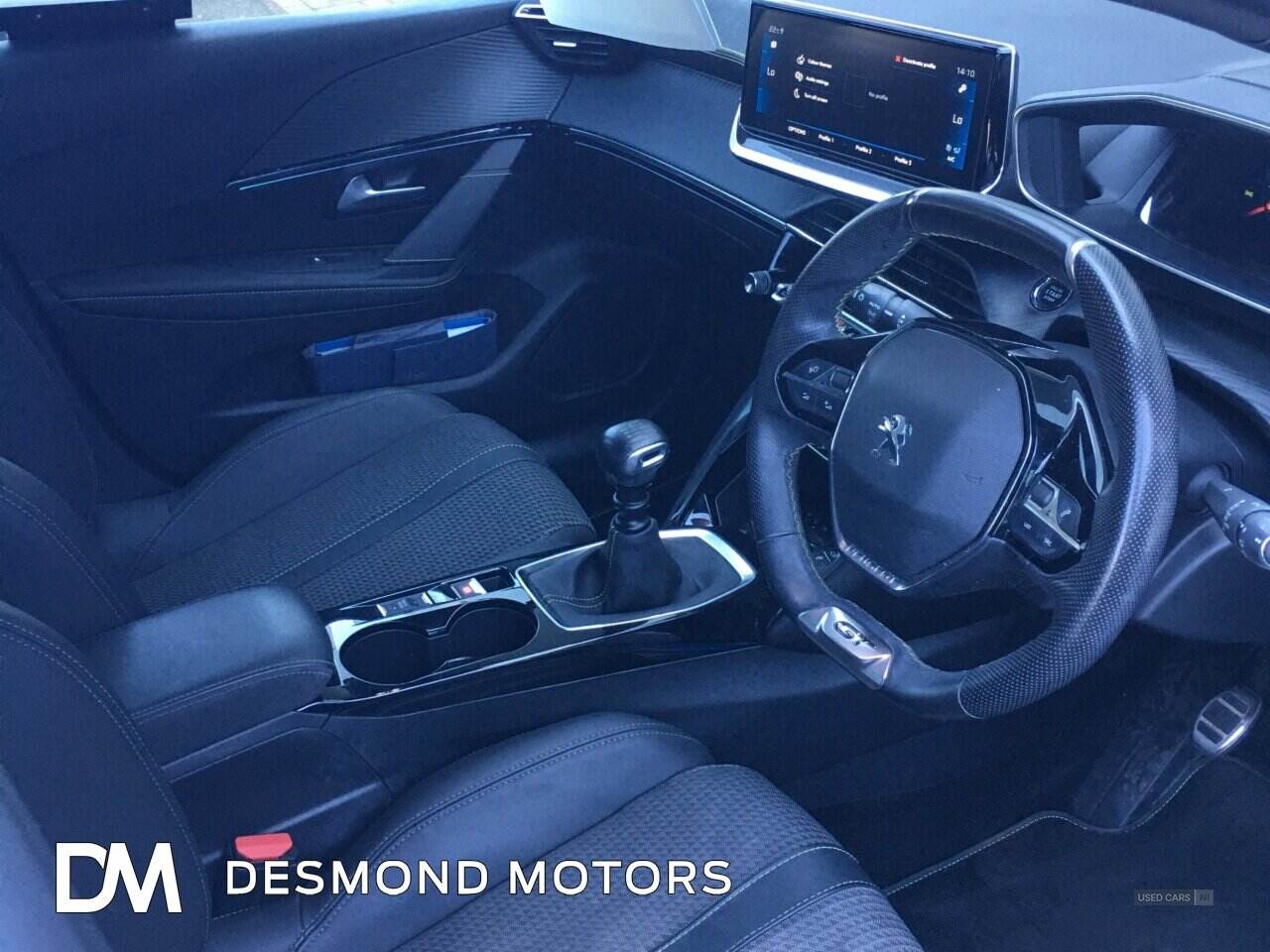 Jan 2021 Peugeot 208 1.2 PureTech 100 GT 5dr