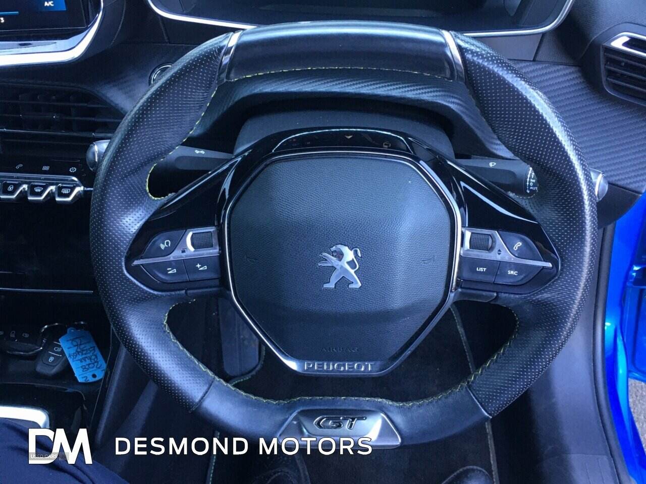 Jan 2021 Peugeot 208 1.2 PureTech 100 GT 5dr