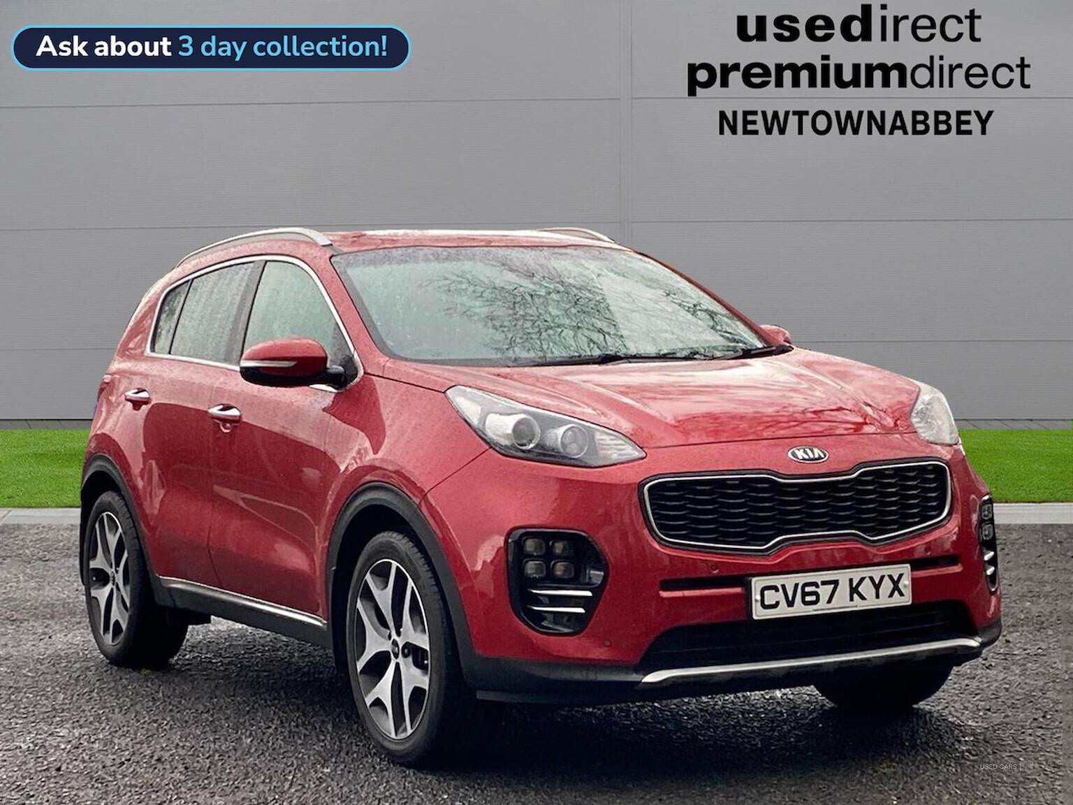 Sep 2017 Kia Sportage 1.7 Crdi Isg Gt-Line Edition 5Dr