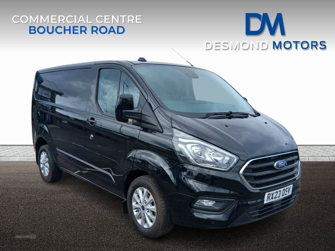 Jun 2023 Ford Transit Custom 2.0 EcoBlue 130ps Low Roof Limited Van