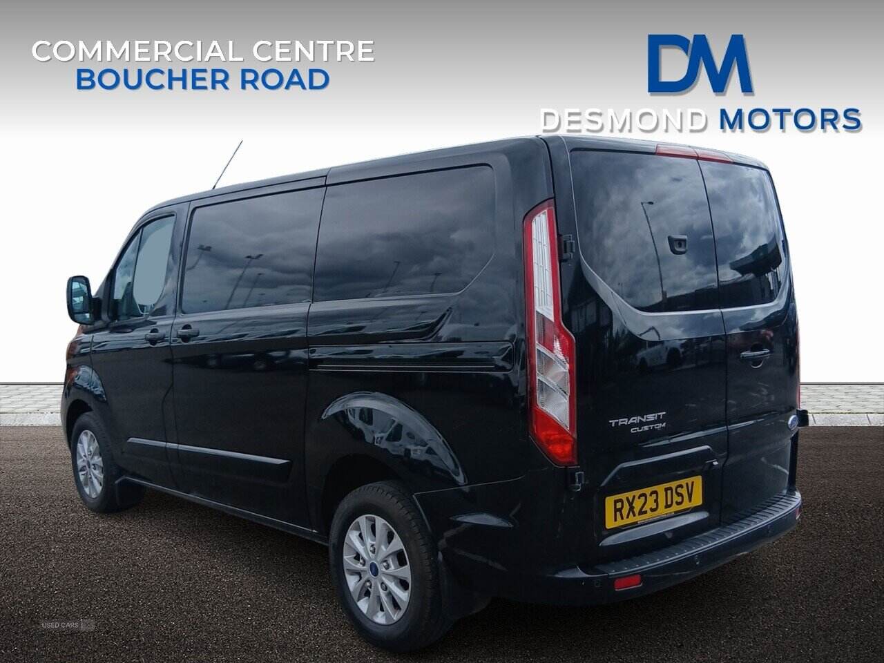 Jun 2023 Ford Transit Custom 2.0 EcoBlue 130ps Low Roof Limited Van