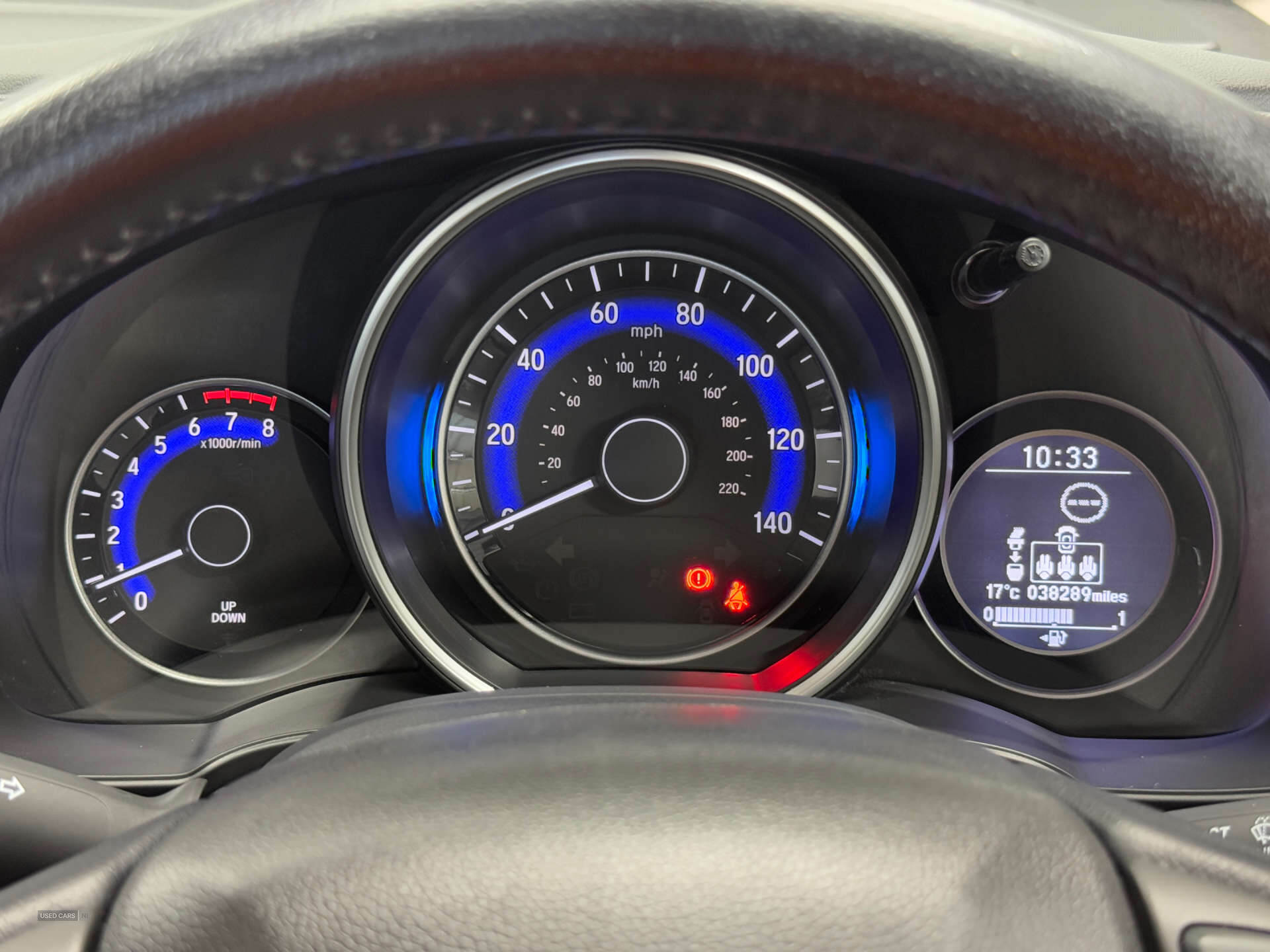 May 2016 Honda Jazz 1.3 EX 5dr