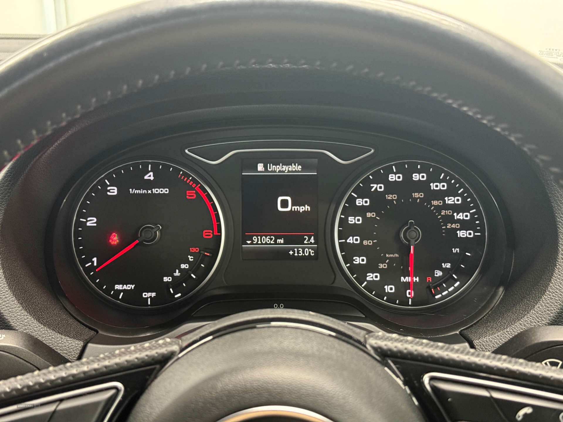 Oct 2017 Audi A3 2.0 TDI Quattro Black Edition 5dr