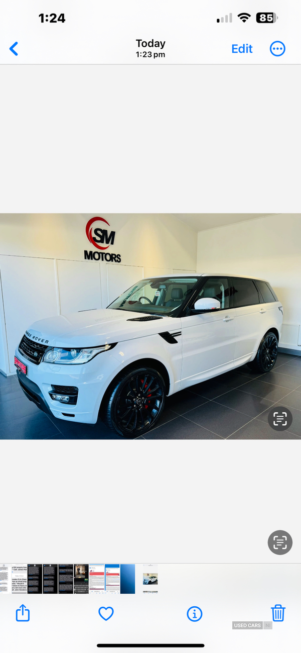 Land Rover Range Rover Sport DIESEL ESTATE in Antrim