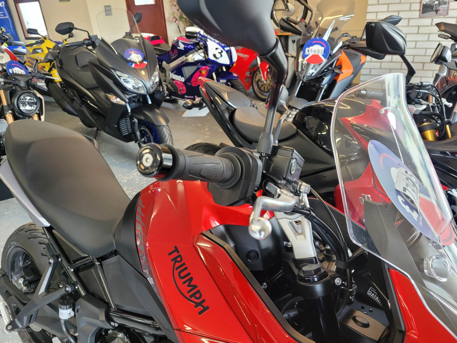 Jun 2024 Triumph Tiger 660 Sport 1200 miles F.S.H Heated Grips