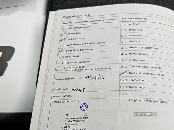 Volkswagen Golf DIESEL HATCHBACK in Antrim