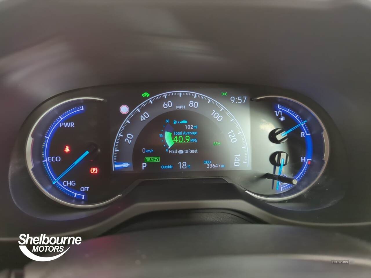 Apr 2019 Toyota RAV4 2.5 VVT-i Hybrid Excel 5dr CVT 2WD