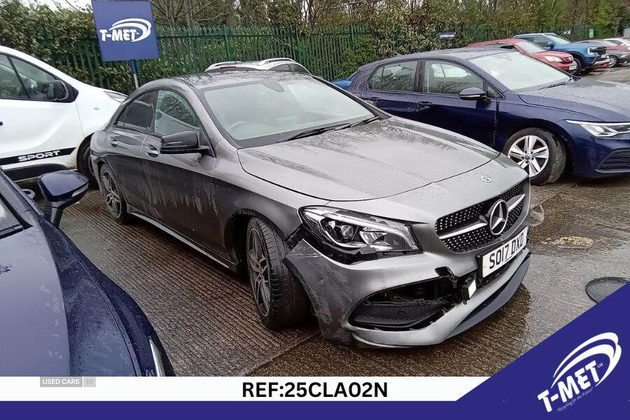 Jul 2017 Mercedes CLA-Class CLA 180 AMG Line 4dr Tip Auto