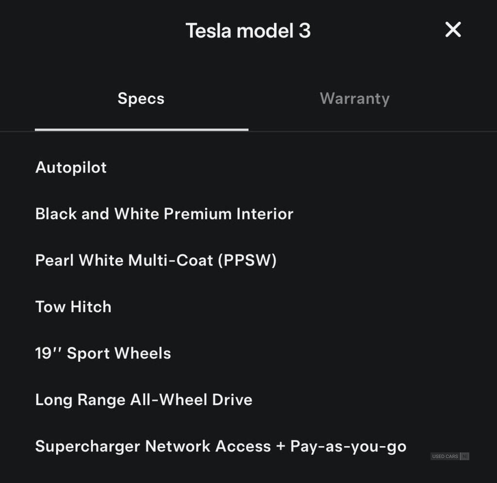 Dec 2020 TESLA Model 3 Long Range AWD 4dr Auto