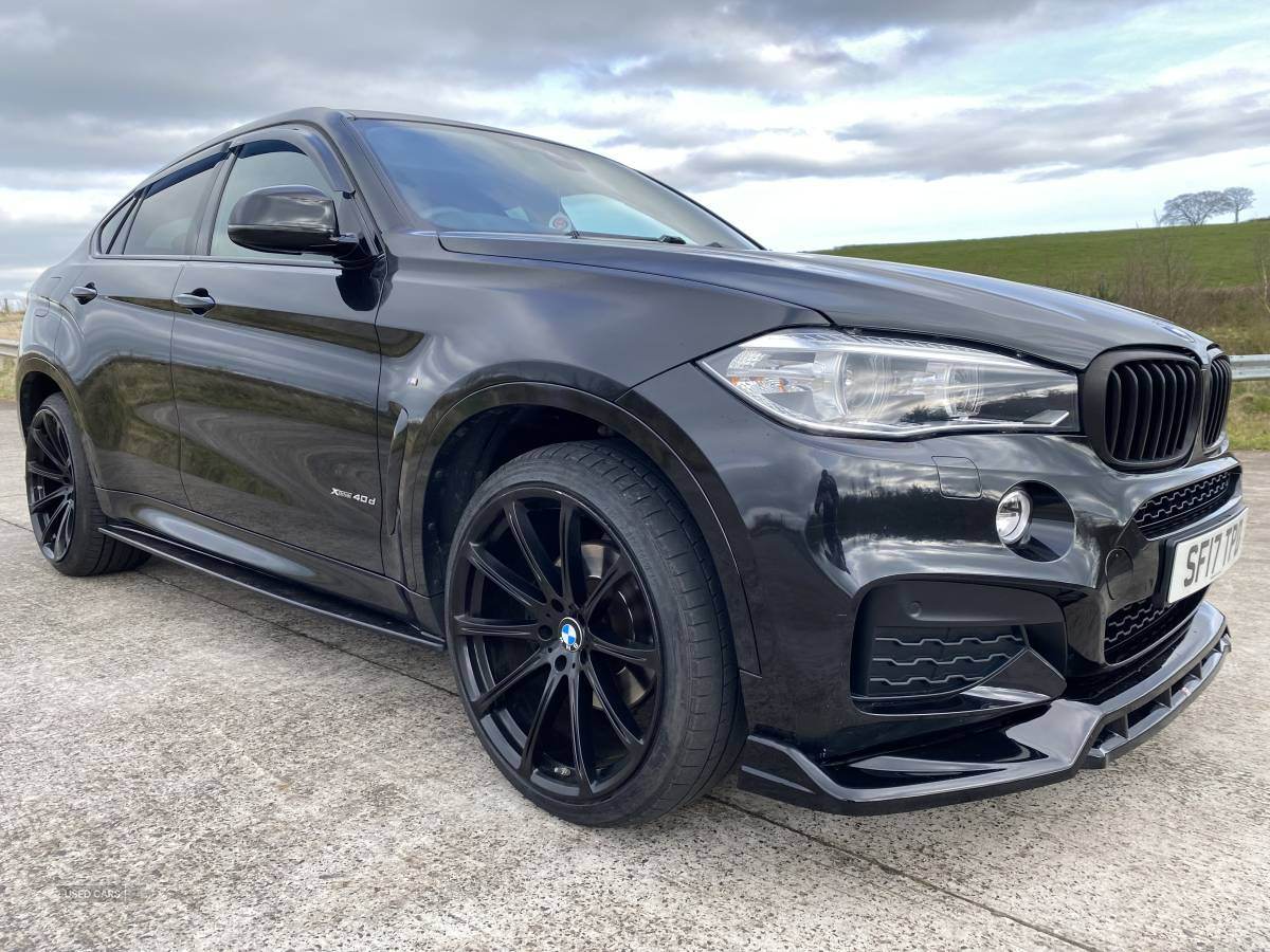 Jun 2017 BMW X6 xDrive40d M Sport 5dr Step Auto