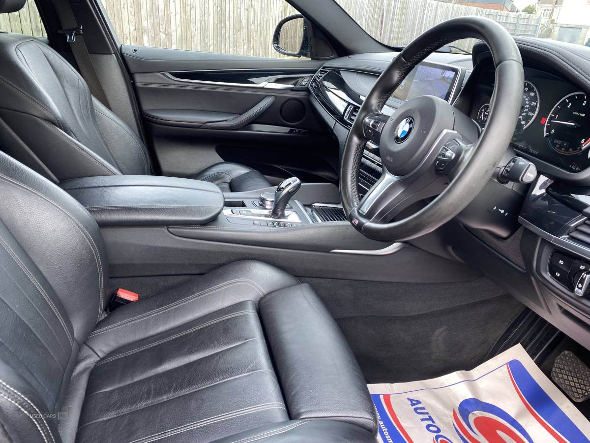 Jun 2017 BMW X6 xDrive40d M Sport 5dr Step Auto