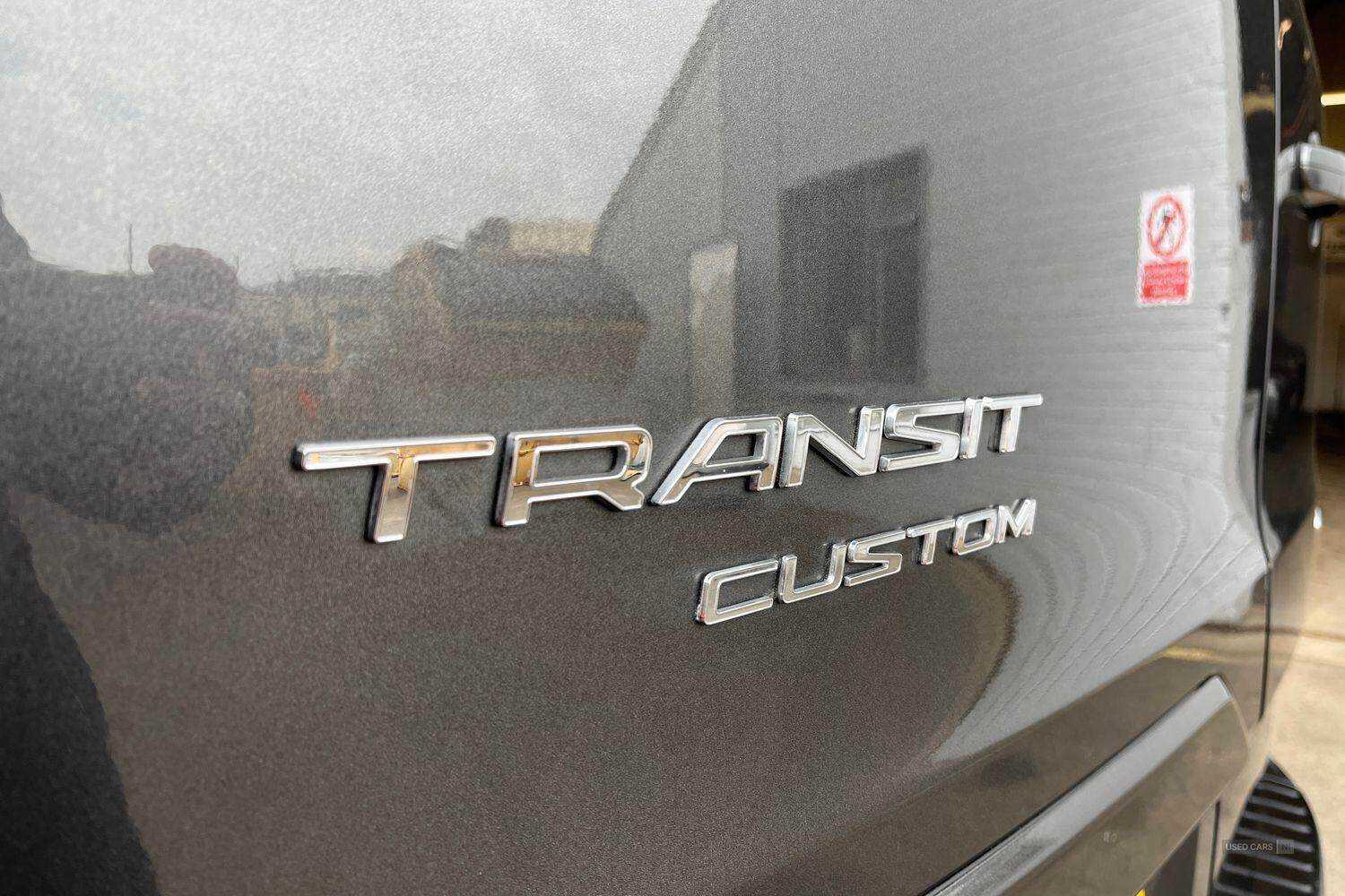 Nov 2022 Ford Transit Custom 2.0 EcoBlue 170ps Low Roof D/Cab Limited Van Auto