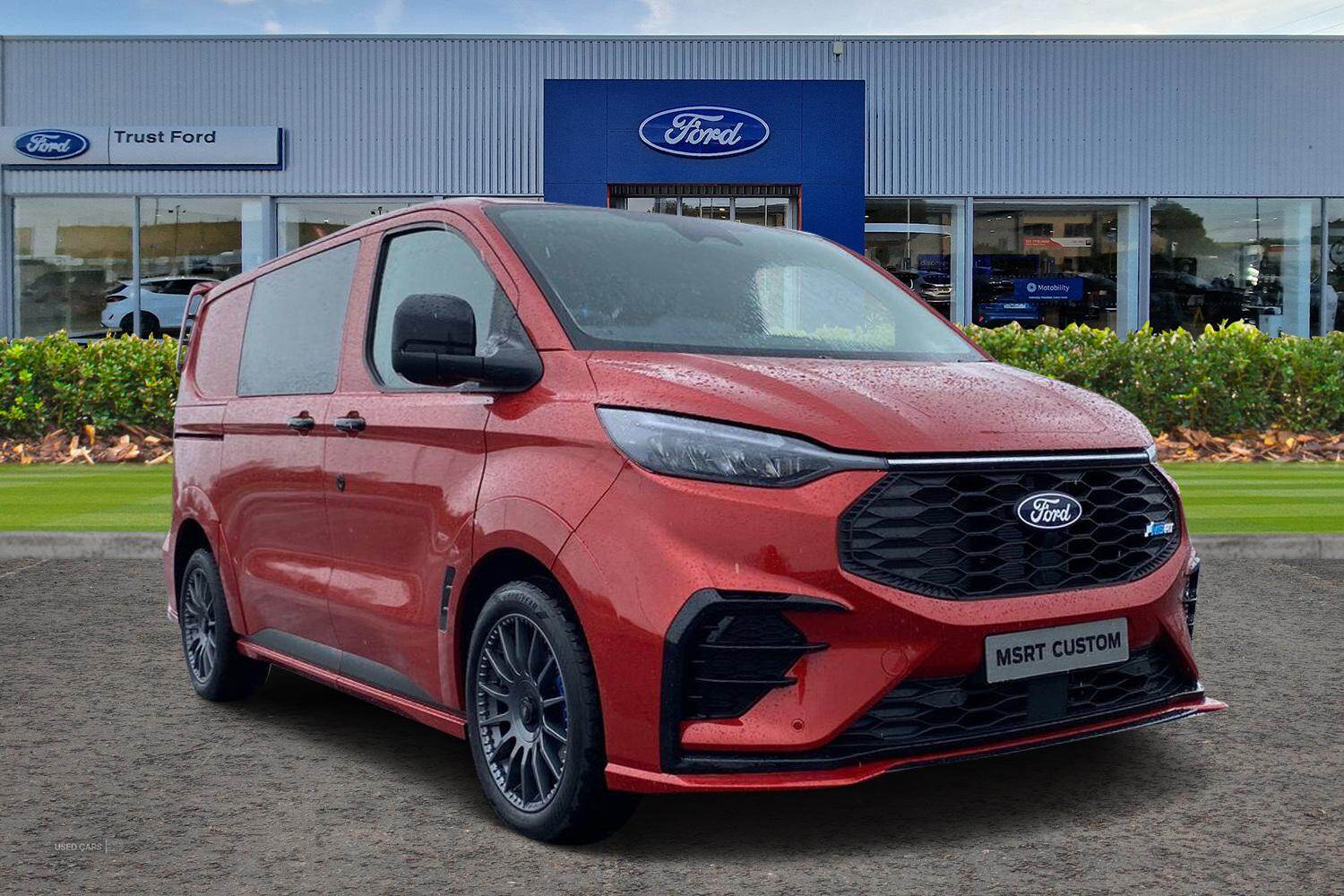 Ford Transit Custom 320 MSRT AUTO L1 SWB Double Cab In Van 2.0 170PS 8SPD AUTO 6.2 AWD Low Roof, LIFTGATE REAR CARGO, TOW BAR