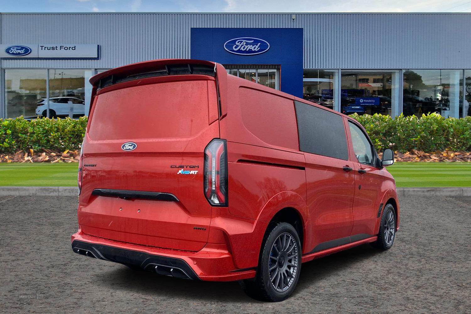Ford Transit Custom 320 MSRT AUTO L1 SWB Double Cab In Van 2.0 170PS 8SPD AUTO 6.2 AWD Low Roof, LIFTGATE REAR CARGO, TOW BAR