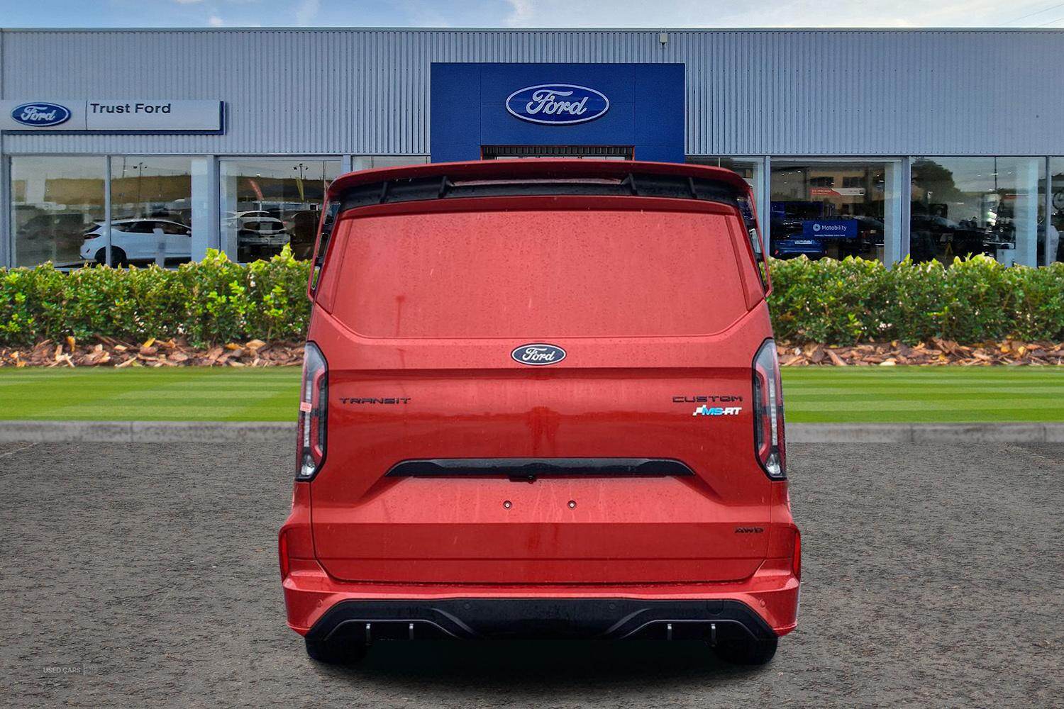 Ford Transit Custom 320 MSRT AUTO L1 SWB Double Cab In Van 2.0 170PS 8SPD AUTO 6.2 AWD Low Roof, LIFTGATE REAR CARGO, TOW BAR