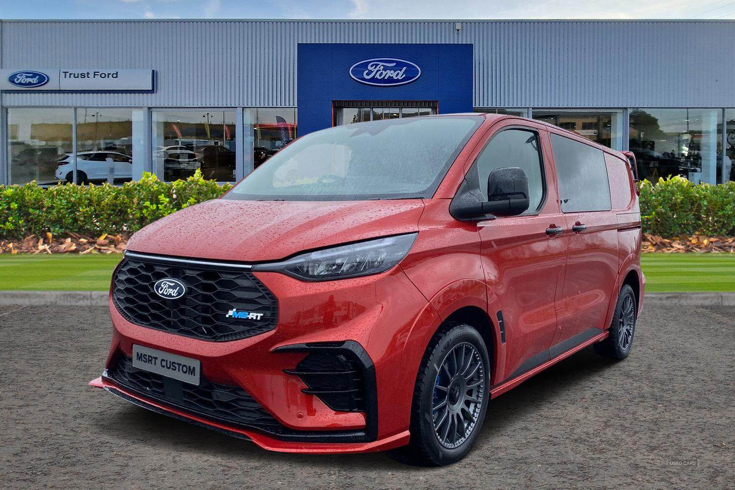 Ford Transit Custom 320 MSRT AUTO L1 SWB Double Cab In Van 2.0 170PS 8SPD AUTO 6.2 AWD Low Roof, LIFTGATE REAR CARGO, TOW BAR