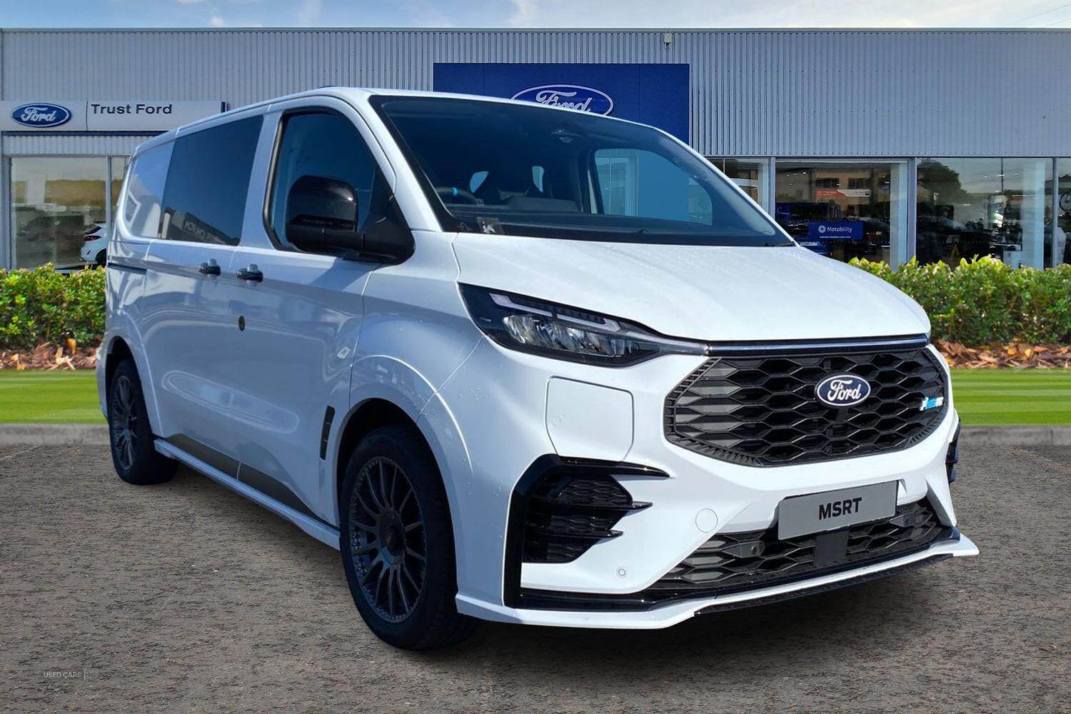 Ford Transit Custom 320 MSRT AUTO L1 SWB Double Cab In Van 2.5 232PS PHEV CVT 6.2 FWD Low Roof, LIFTGATE REAR DOOR