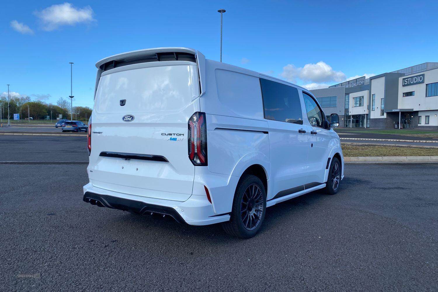 Ford Transit Custom 320 MSRT AUTO L1 SWB Double Cab In Van 2.5 232PS PHEV CVT 6.2 FWD Low Roof, LIFTGATE REAR DOOR