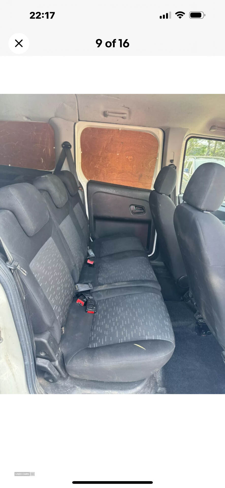 Vauxhall Combo Long Wheel Base Maxi Combo 2 doors 3 Rear Seats in Tyrone