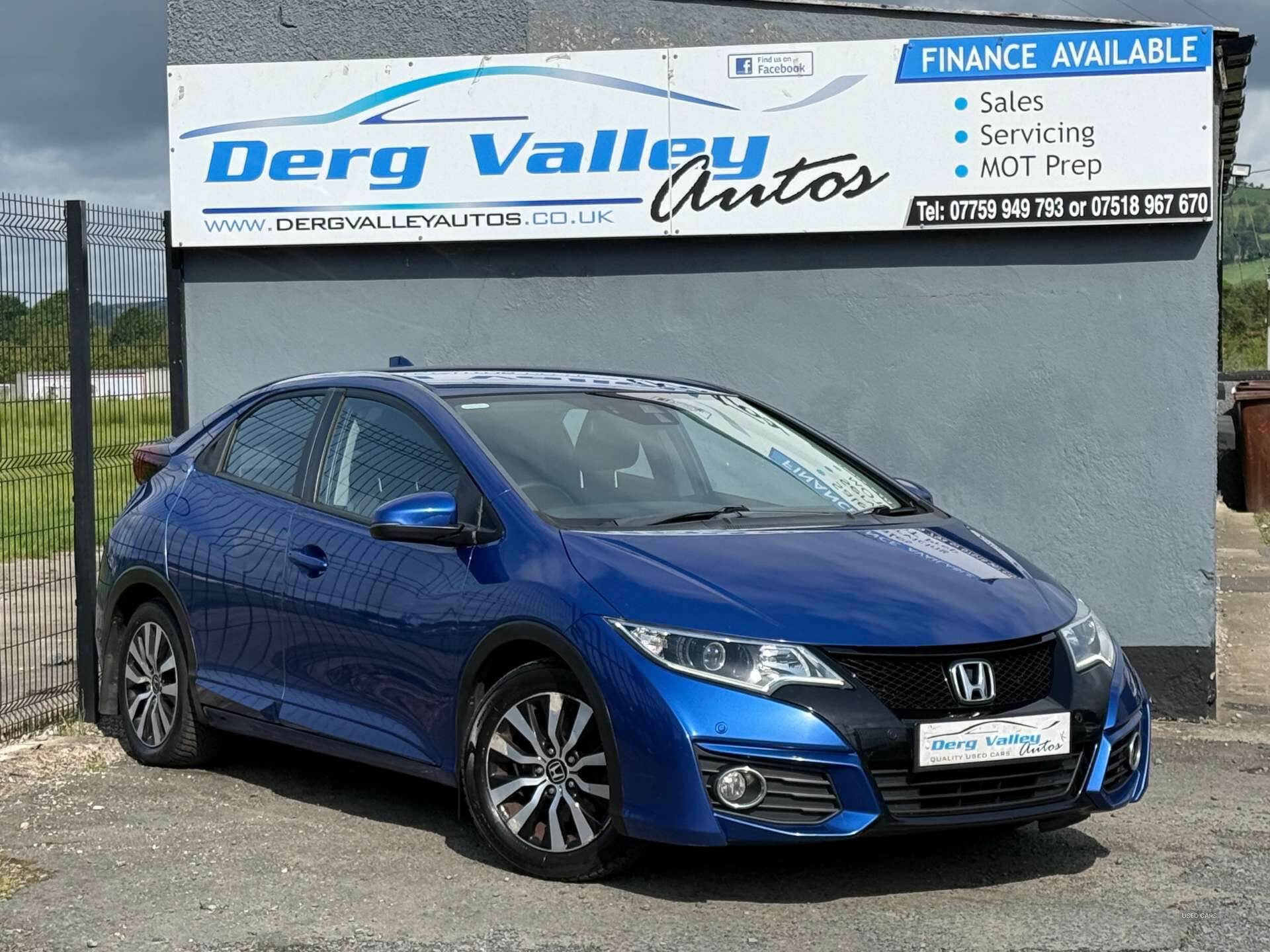Aug 2016 Honda Civic 1.6 i-DTEC SE Plus 5dr [Nav]