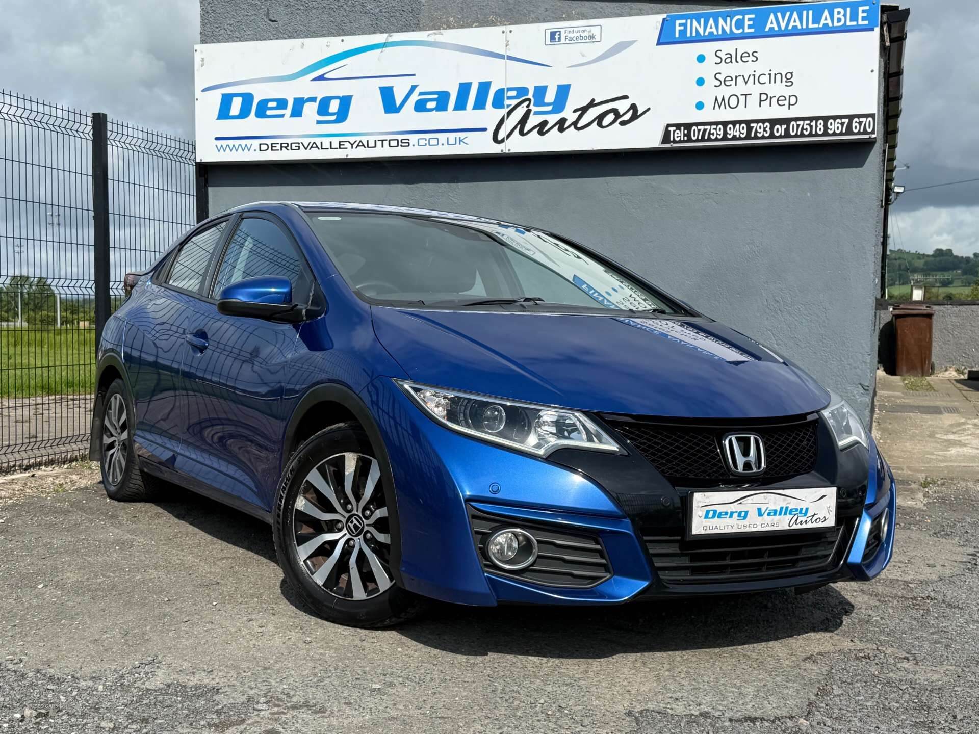 Aug 2016 Honda Civic 1.6 i-DTEC SE Plus 5dr [Nav]