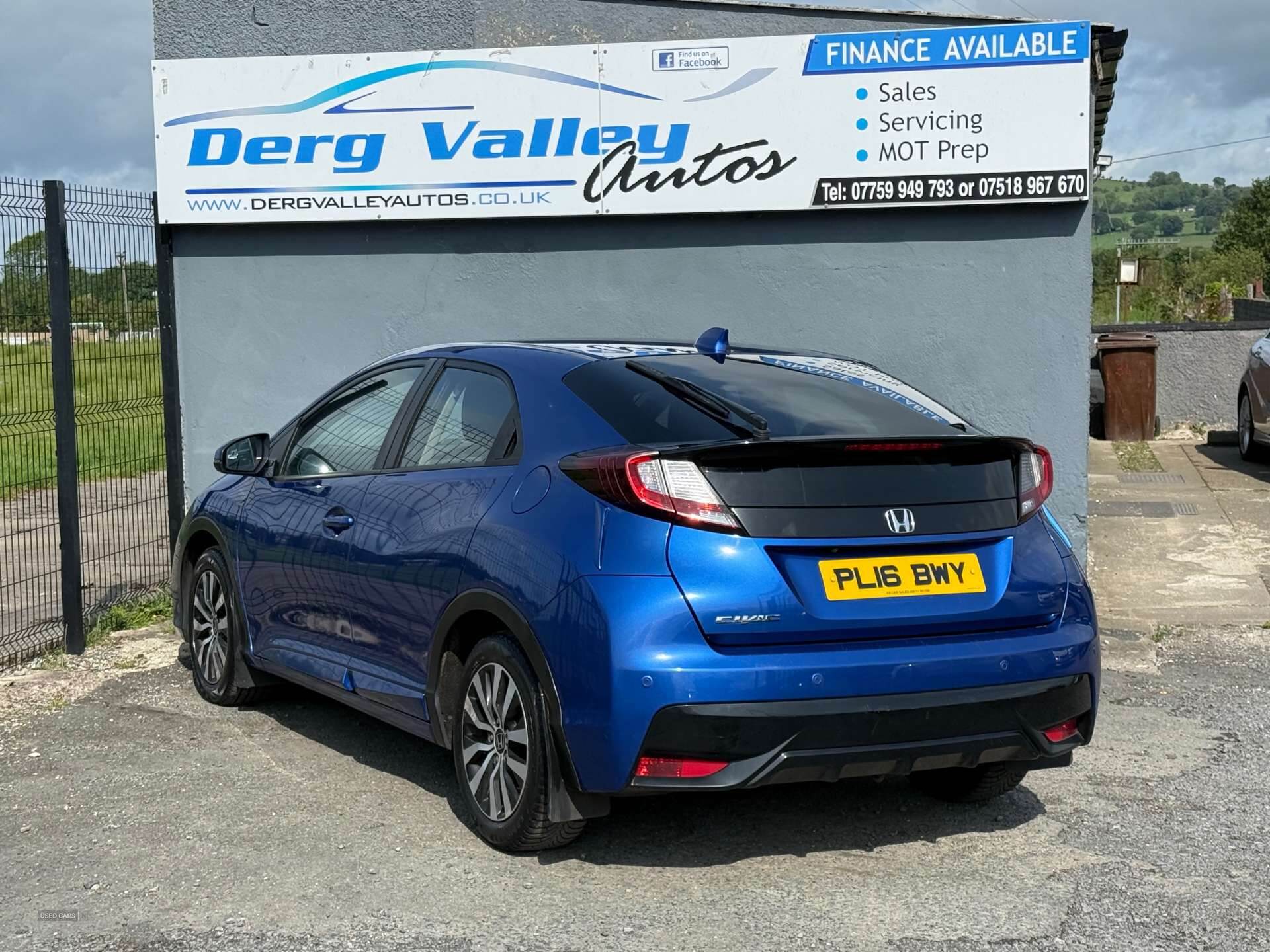 Aug 2016 Honda Civic 1.6 i-DTEC SE Plus 5dr [Nav]