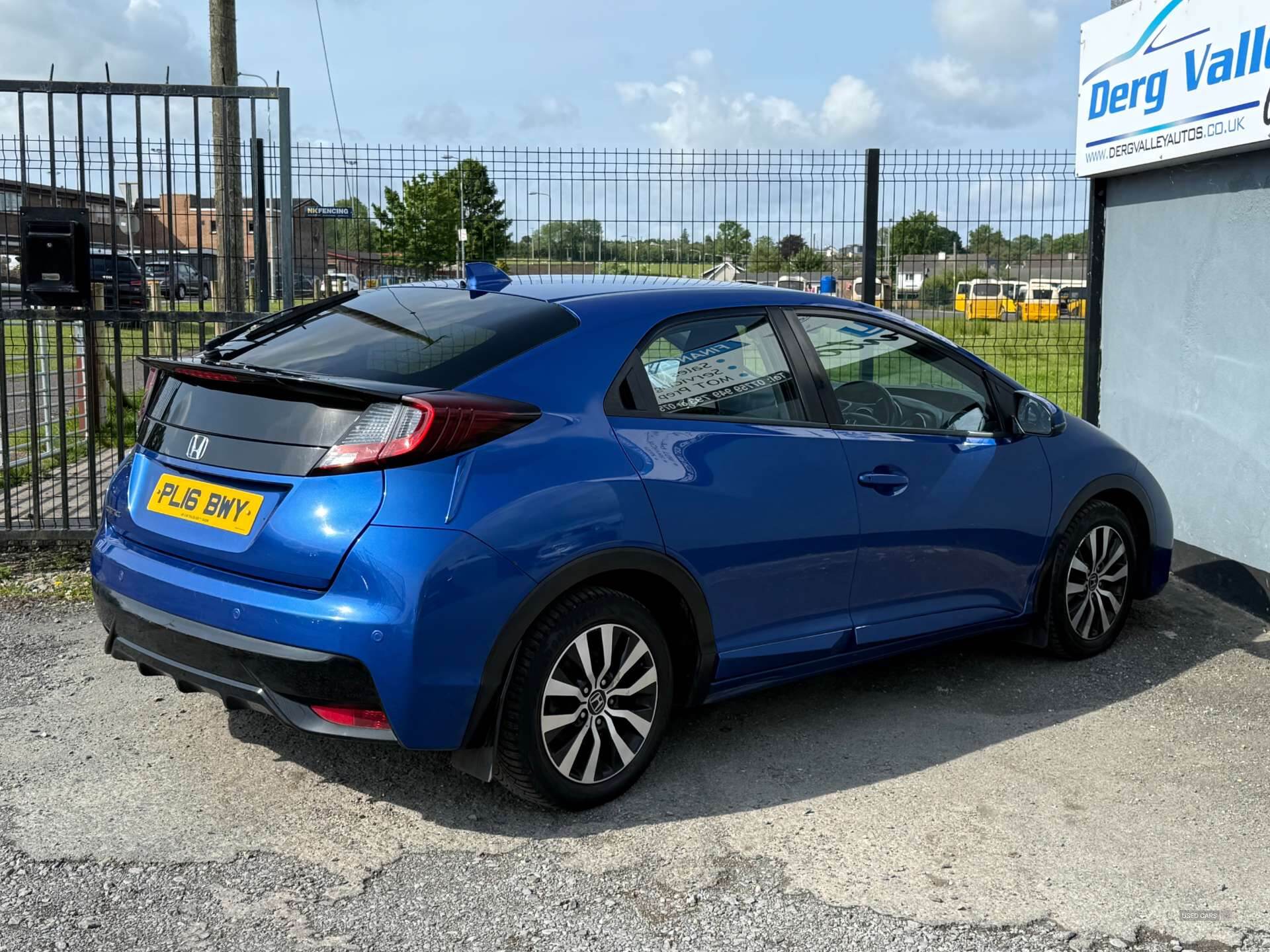 Aug 2016 Honda Civic 1.6 i-DTEC SE Plus 5dr [Nav]