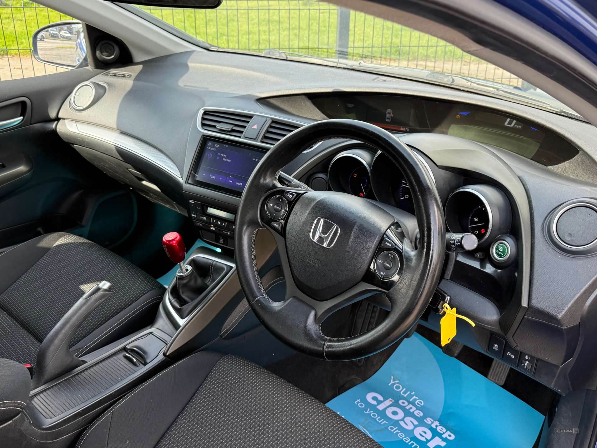 Aug 2016 Honda Civic 1.6 i-DTEC SE Plus 5dr [Nav]