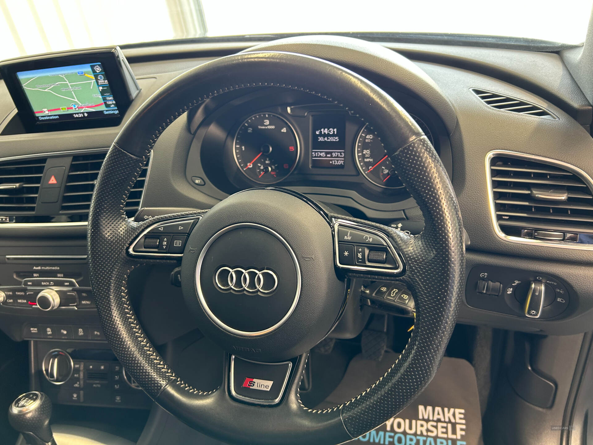 May 2016 Audi Q3 2.0 TDI Quattro S Line Plus 5dr