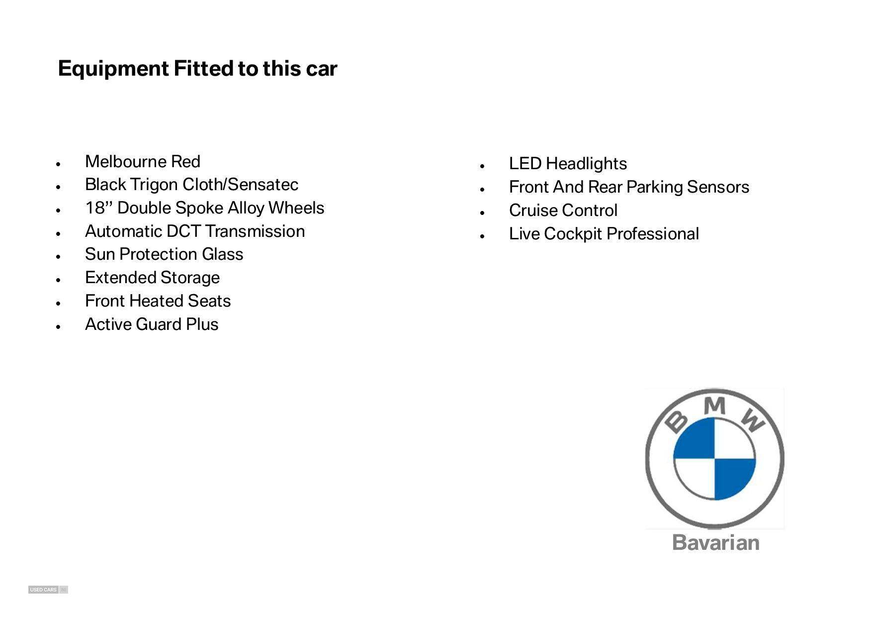 Apr 2023 BMW 1 Series 118i [136] M Sport 5dr Step Auto [LCP]