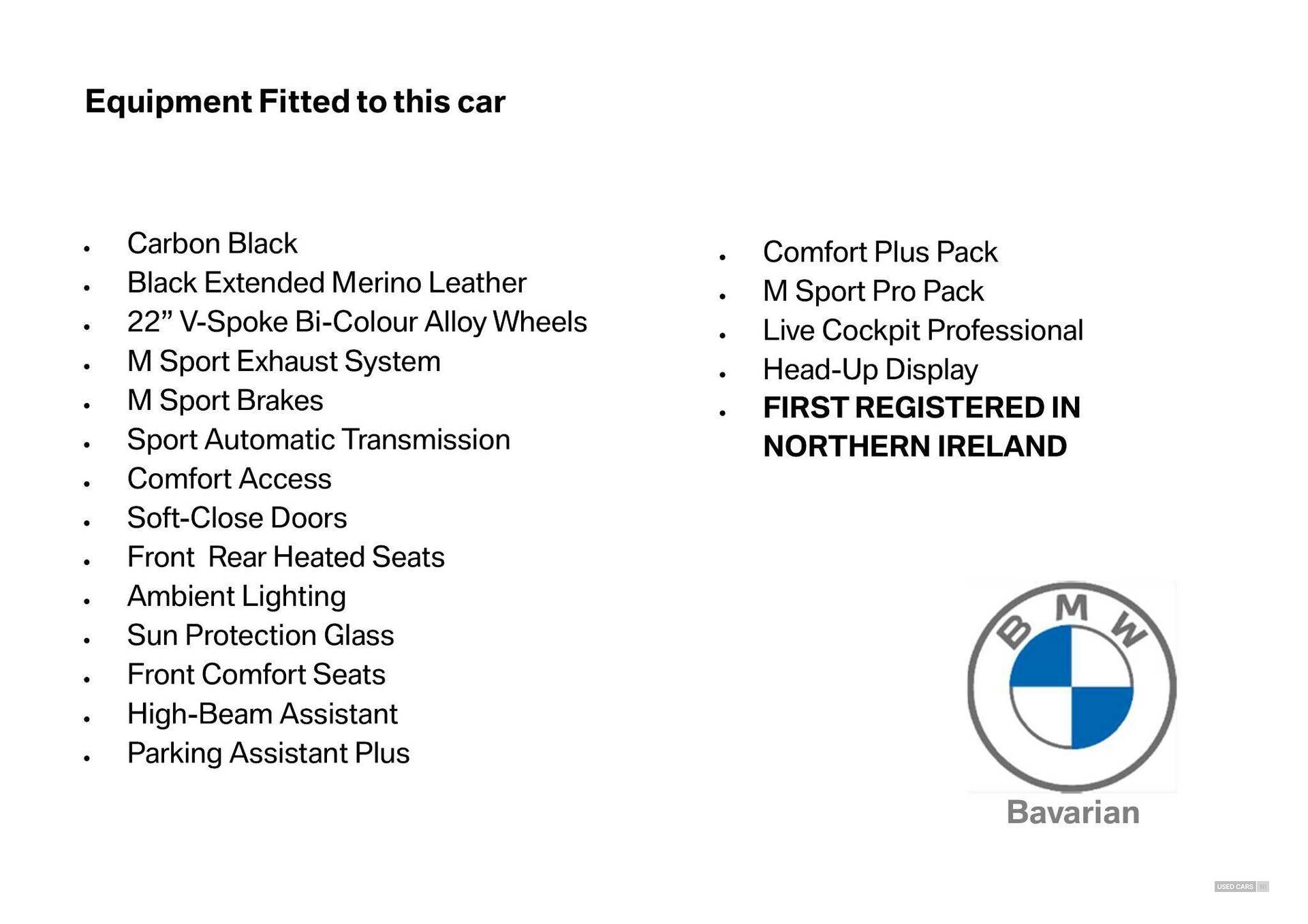 Nov 2021 BMW X7 xDrive40d MHT M Sport 5dr Step Auto