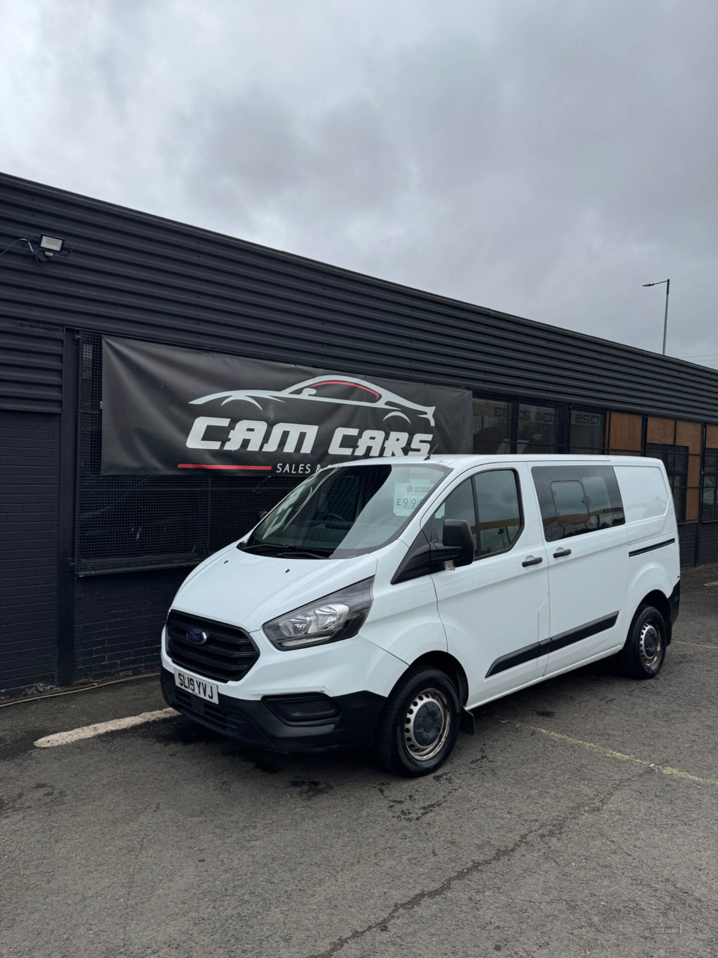 Mar 2019 Ford Transit Custom 2.0 TDCi 105ps Low Roof D/Cab Van