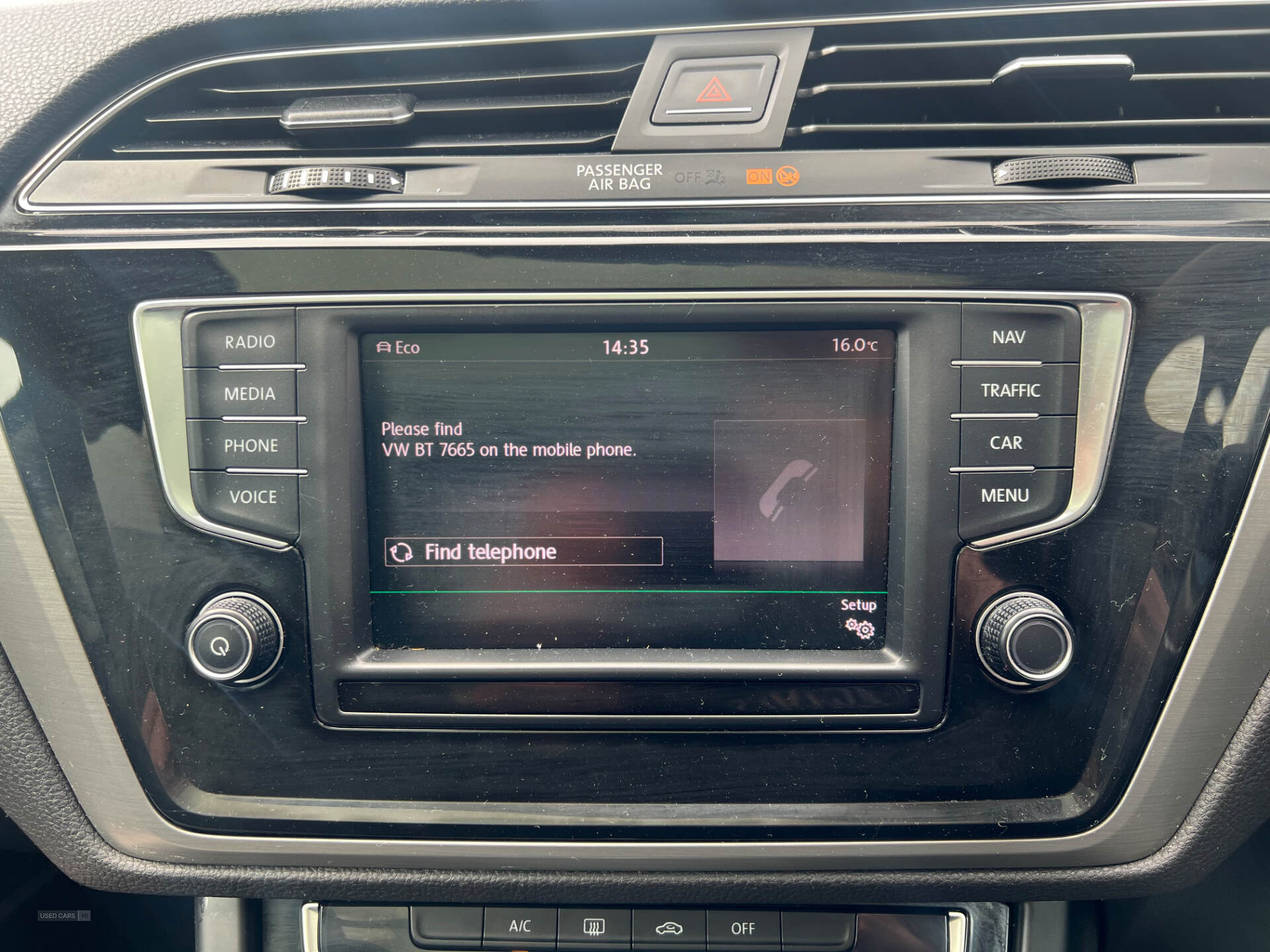 Volkswagen Touran DIESEL ESTATE in Antrim