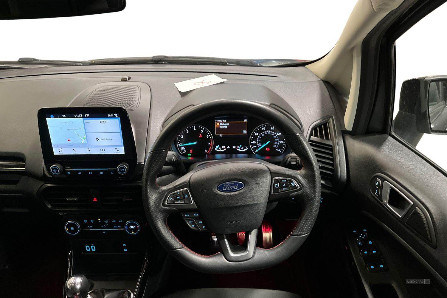 Oct 2019 Ford EcoSport 1.0 EcoBoost 125 ST-Line 5dr