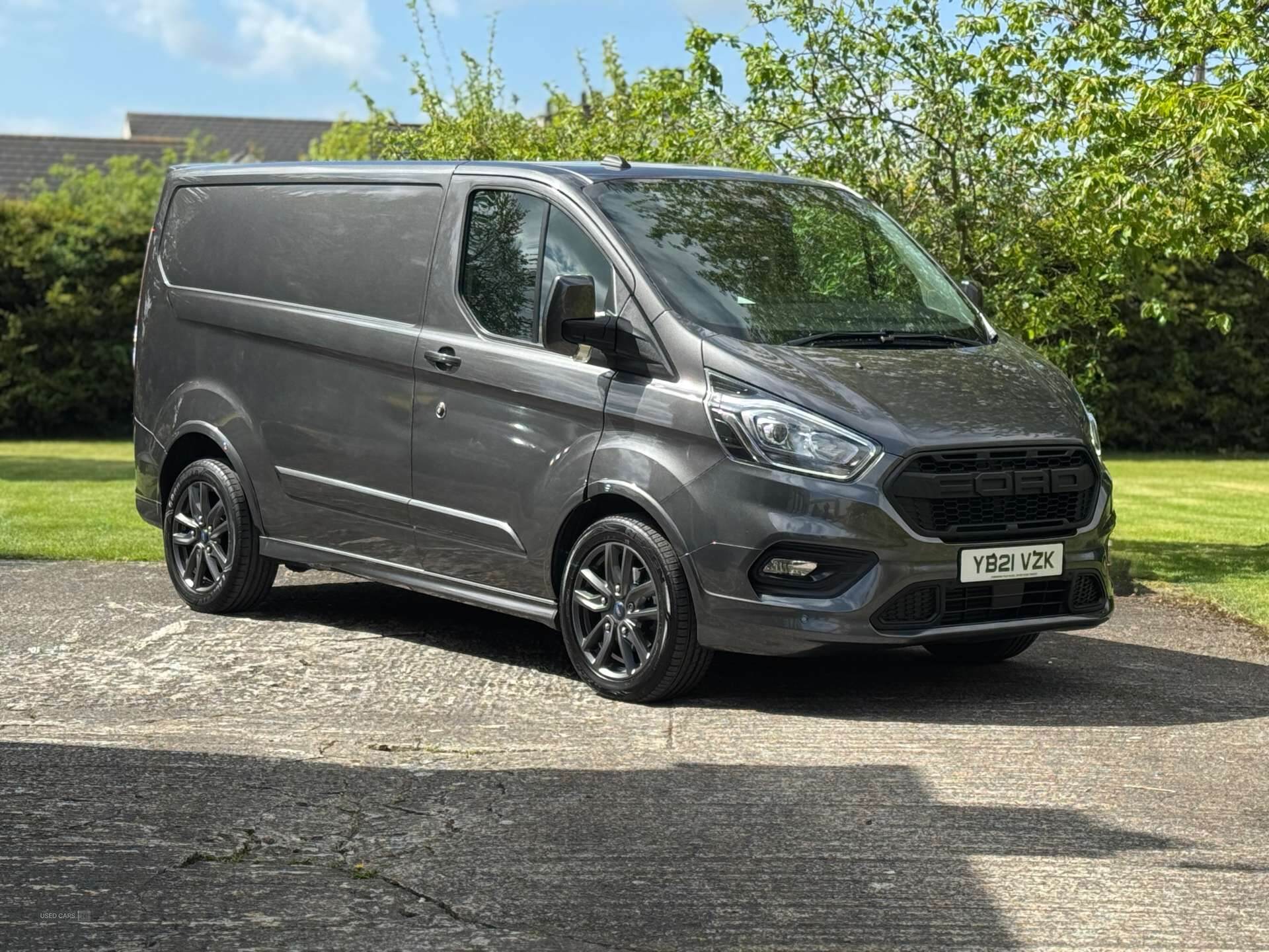 Mar 2021 Ford Transit Custom 2.0 EcoBlue 185ps Low Roof Sport Van Auto