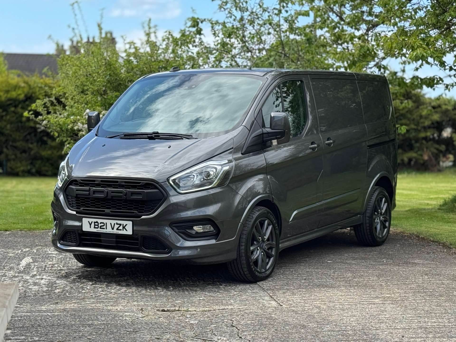 Mar 2021 Ford Transit Custom 2.0 EcoBlue 185ps Low Roof Sport Van Auto