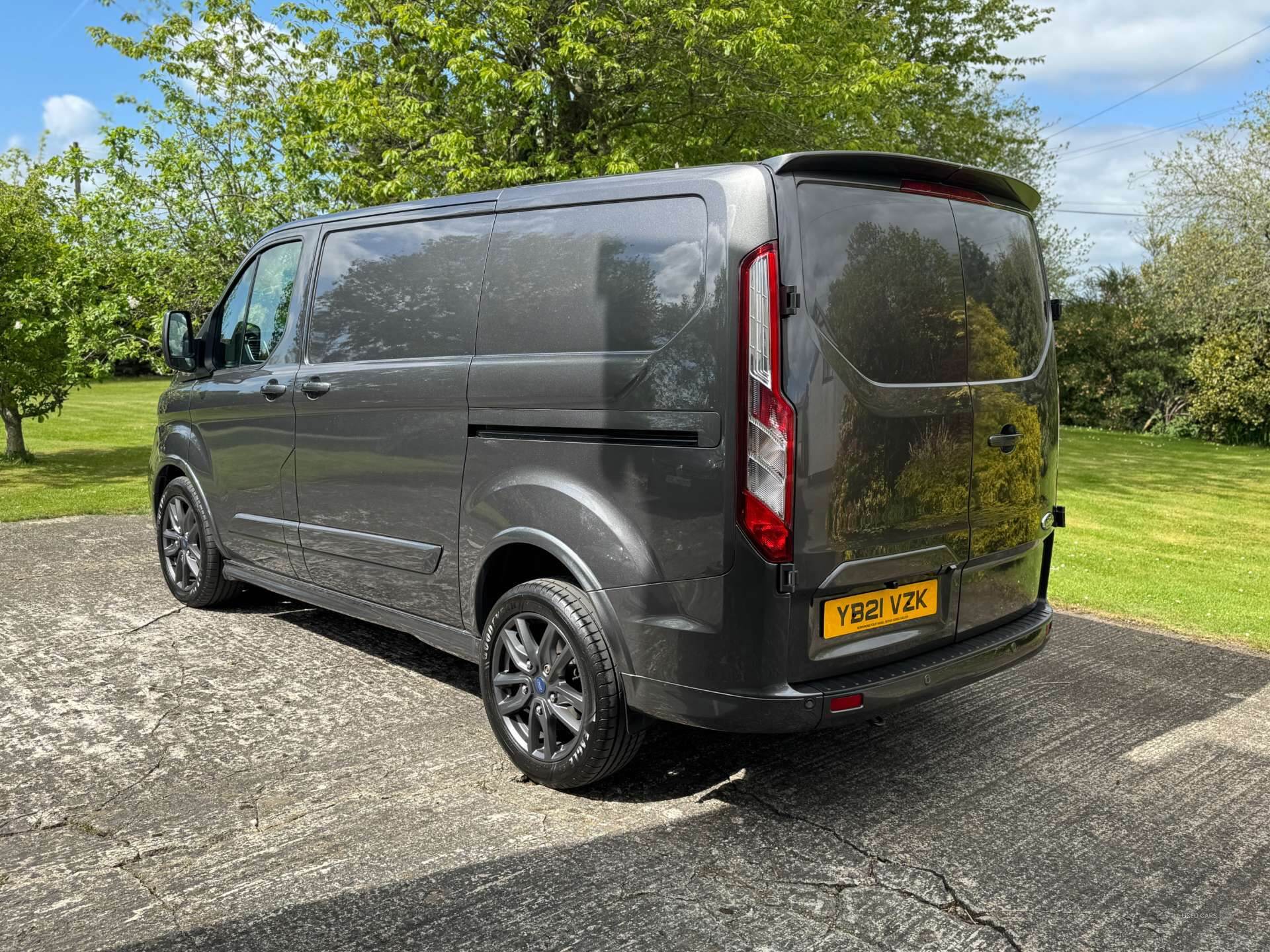Mar 2021 Ford Transit Custom 2.0 EcoBlue 185ps Low Roof Sport Van Auto