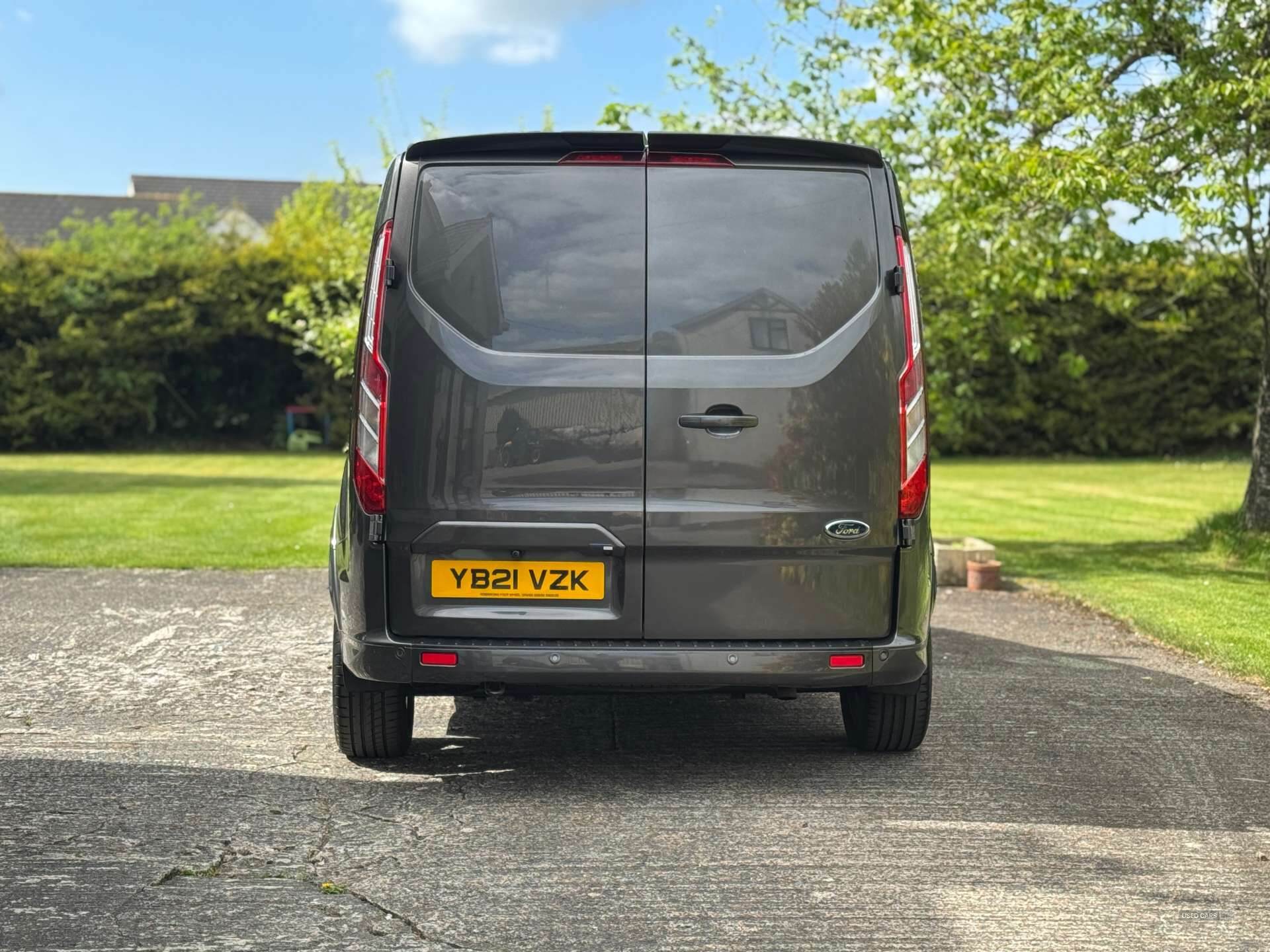 Mar 2021 Ford Transit Custom 2.0 EcoBlue 185ps Low Roof Sport Van Auto