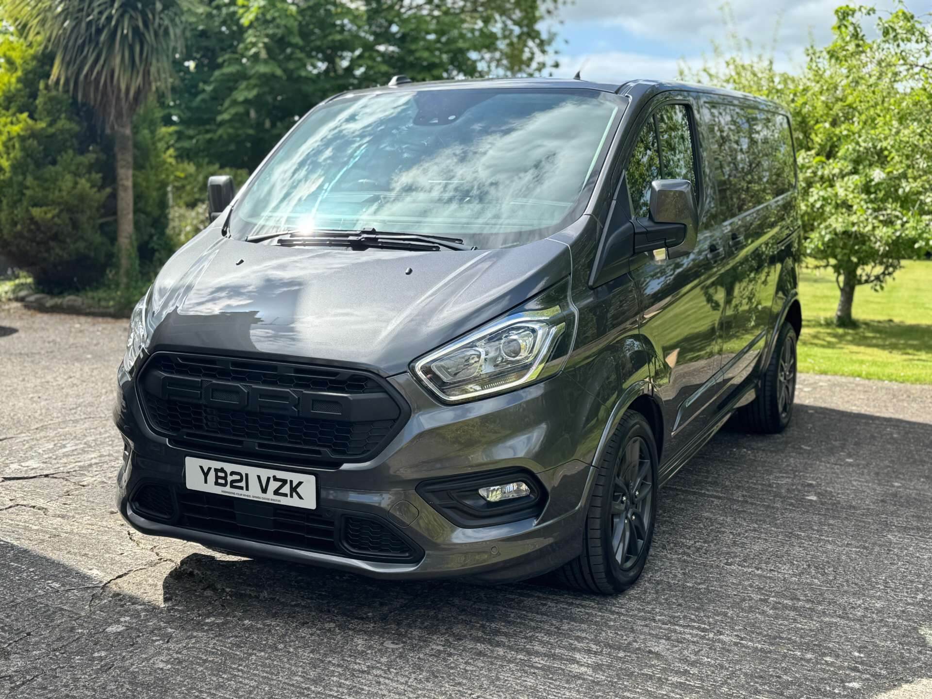 Mar 2021 Ford Transit Custom 2.0 EcoBlue 185ps Low Roof Sport Van Auto