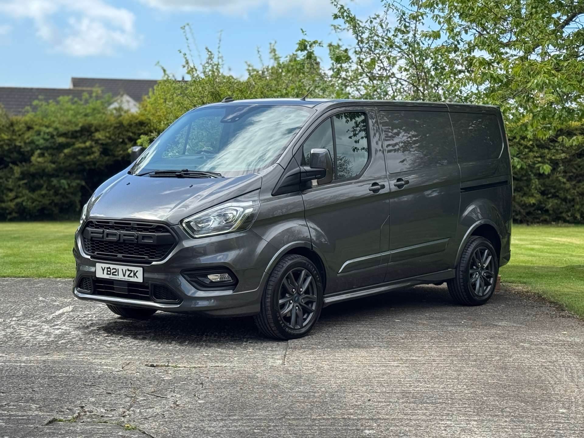 Mar 2021 Ford Transit Custom 2.0 EcoBlue 185ps Low Roof Sport Van Auto