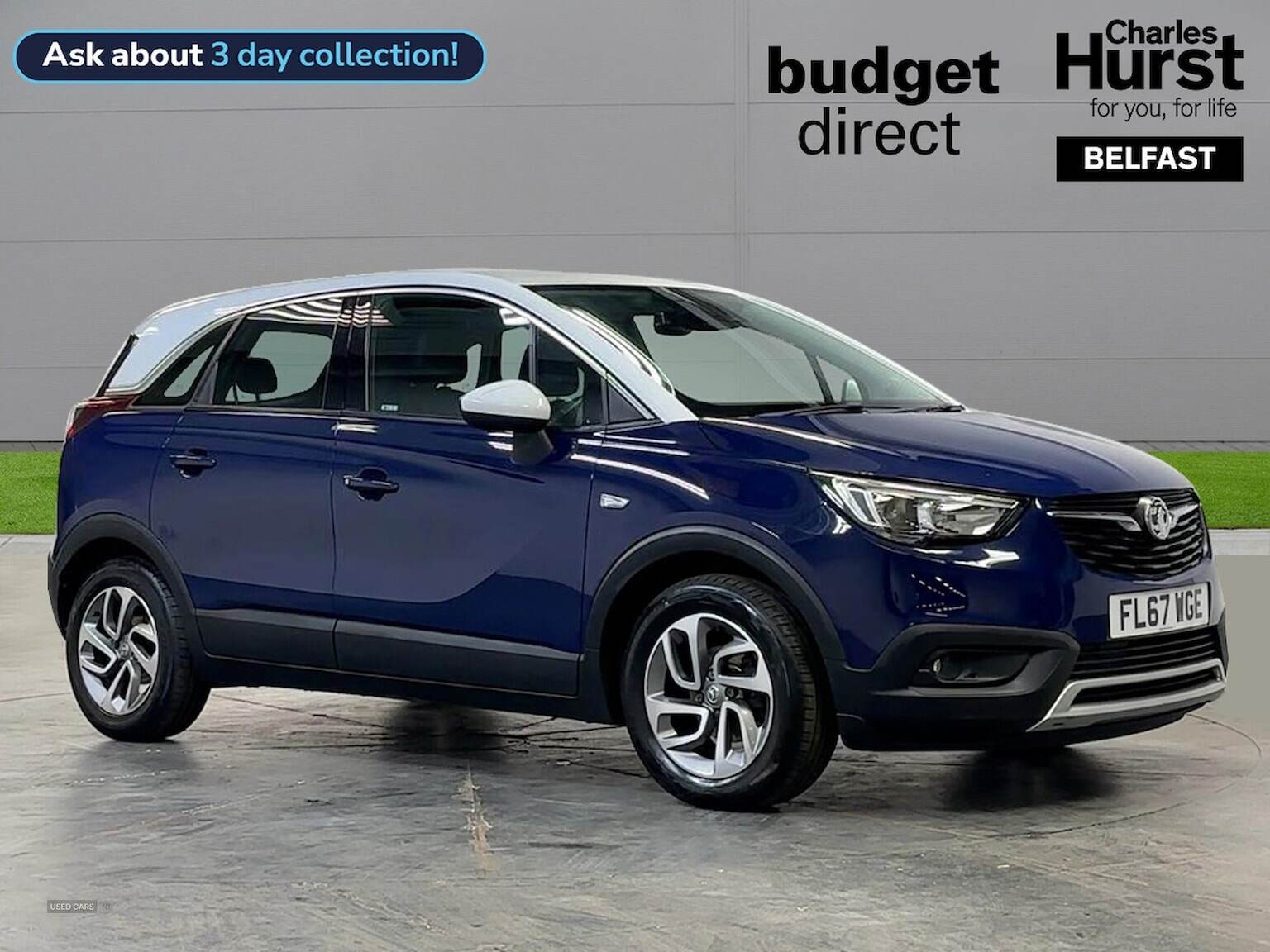 Oct 2017 Vauxhall Crossland X 1.2 Tech Line Nav 5Dr