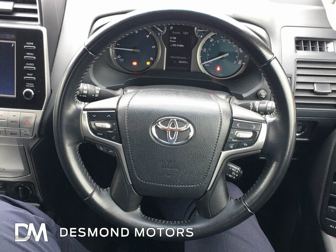 Sep 2022 Toyota Land Cruiser 2.8 D-4D 204 Active 5dr Auto 7 Seats