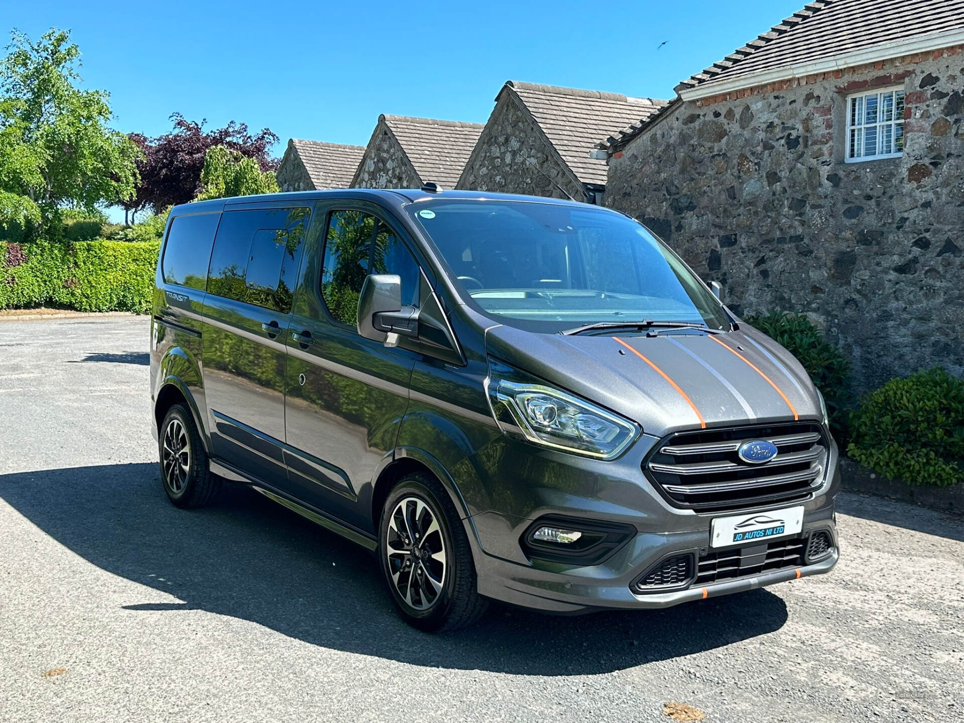 Mar 2020 Ford Transit Custom 2.0 EcoBlue 185ps Low Roof D/Cab Sport Van Auto