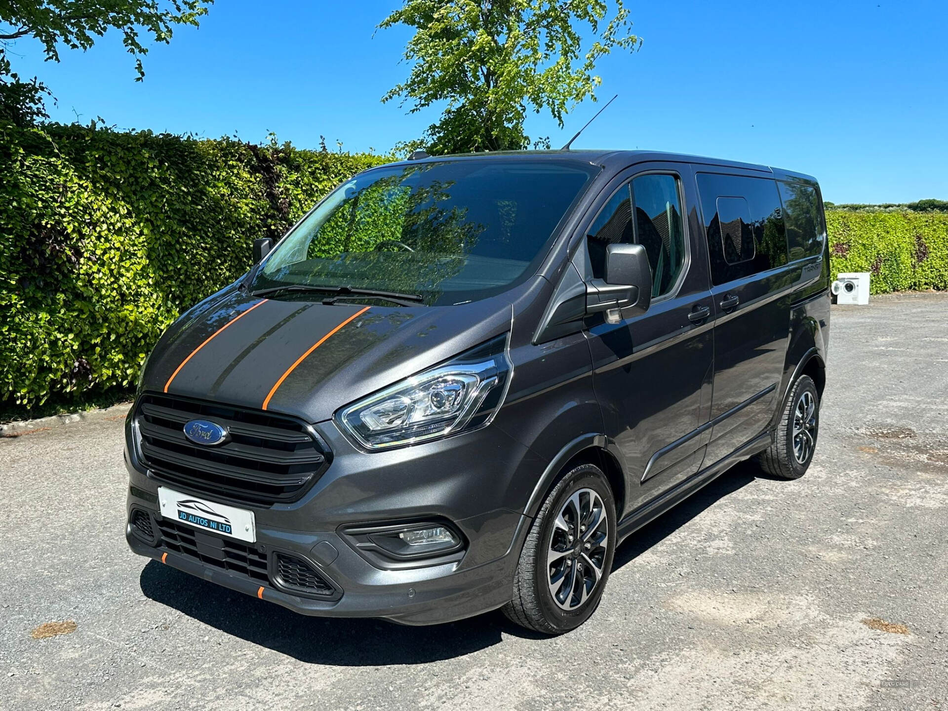Mar 2020 Ford Transit Custom 2.0 EcoBlue 185ps Low Roof D/Cab Sport Van Auto