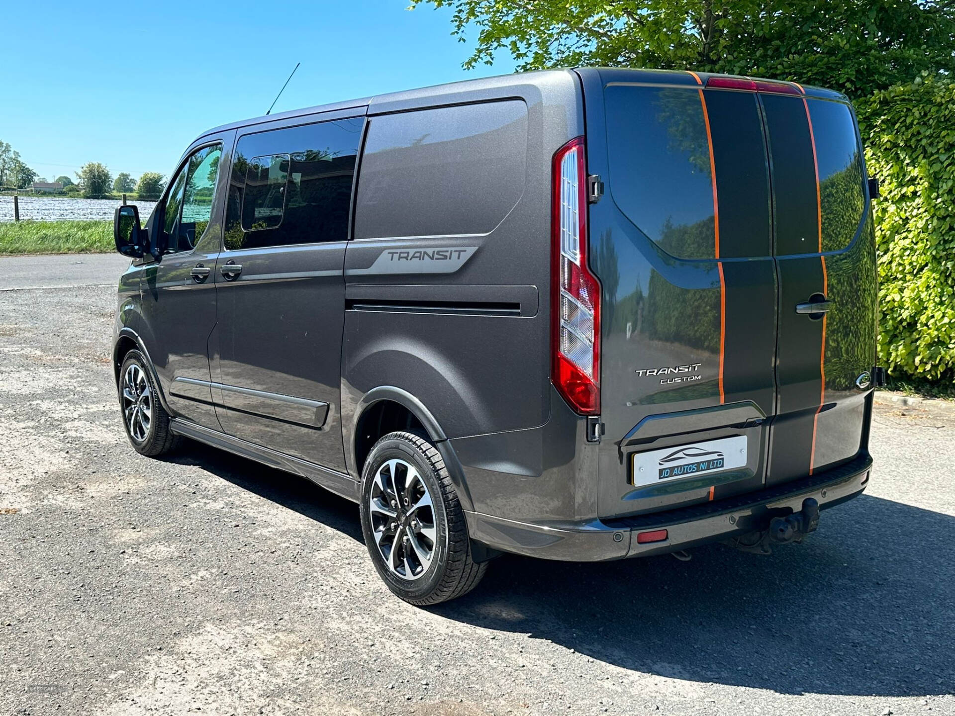 Mar 2020 Ford Transit Custom 2.0 EcoBlue 185ps Low Roof D/Cab Sport Van Auto