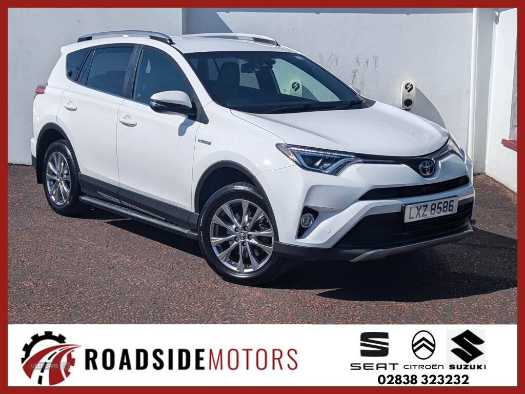 Apr 2017 Toyota RAV-4 2.5 VVT-i Hybrid Excel TSS 5dr CVT