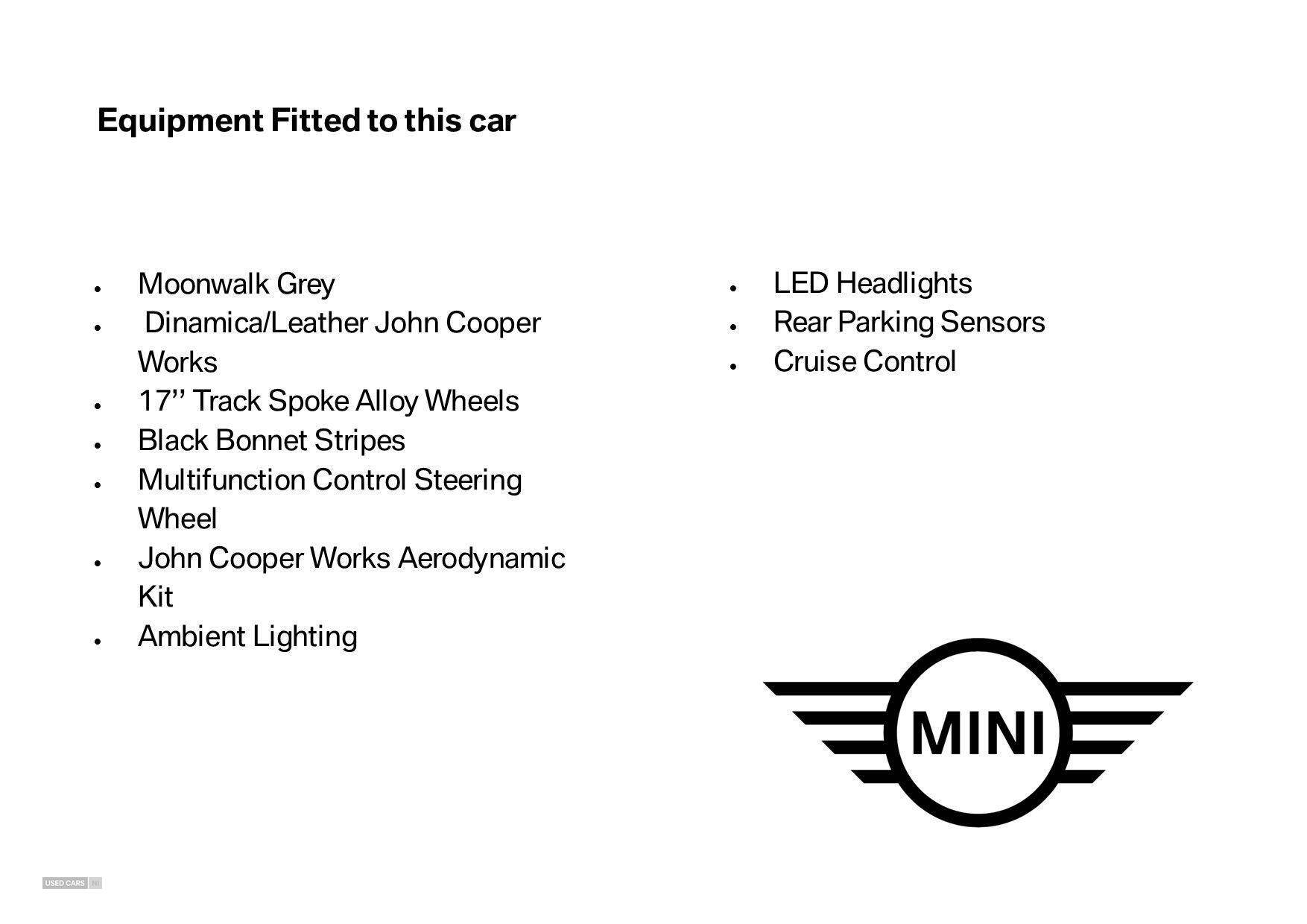 Mar 2022 MINI HATCHBACK 1.5 Cooper Sport 5dr