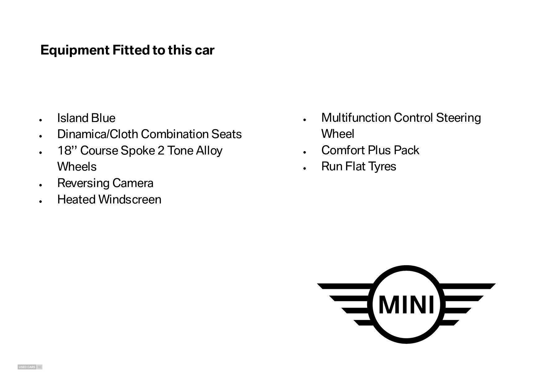 Apr 2022 MINI HATCHBACK 1.5 Cooper Sport 3dr