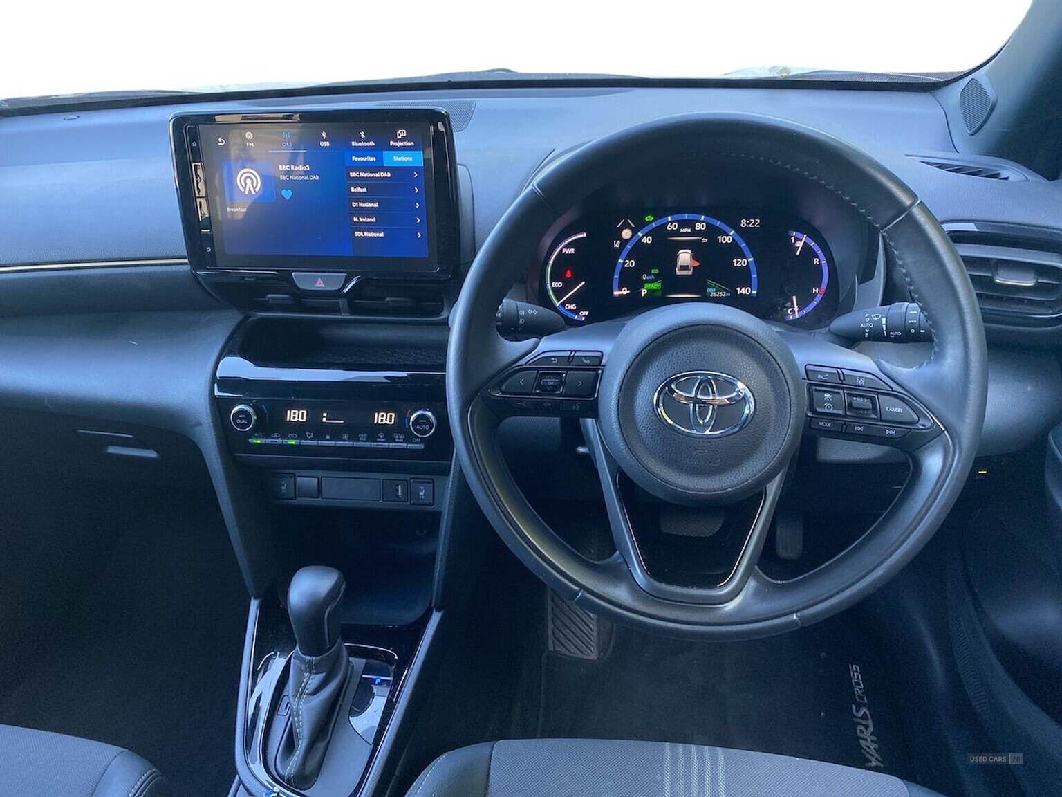 Jan 2022 Toyota Yaris Cross 1.5 Hybrid Dynamic 5Dr Cvt