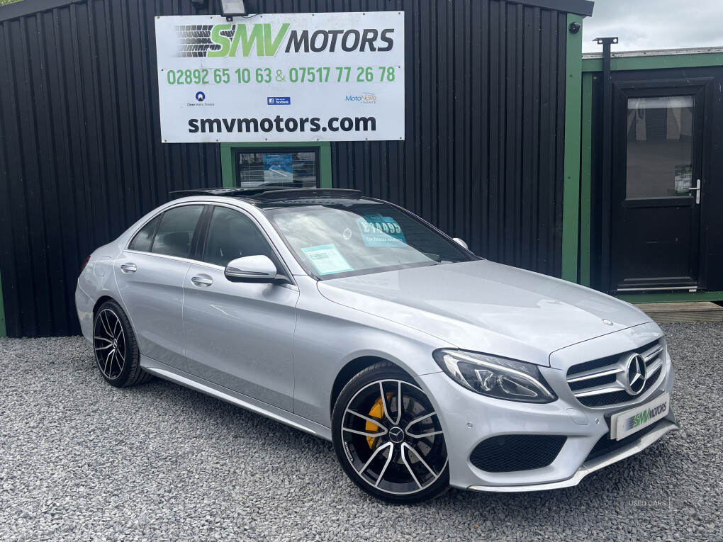 Mar 2017 Mercedes-Benz C-Class C 220 AMG Line Premium D Auto